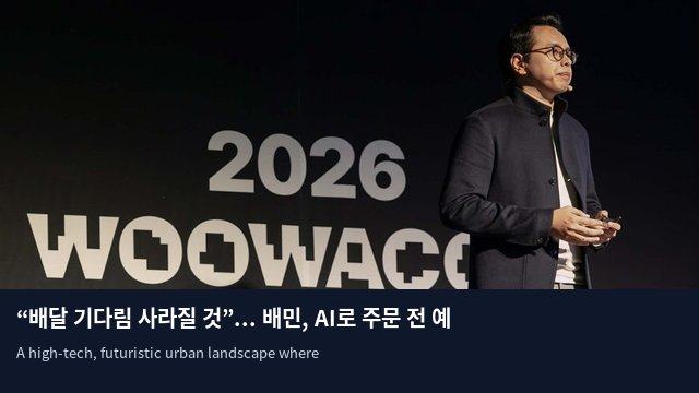 “배달 기다림 사라질 것”... 배민, AI로 주문 전 예측 기술 공개
