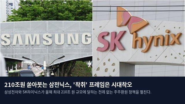 210조원 쏟아붓는 삼전닉스, '착취' 프레임은 시대착오