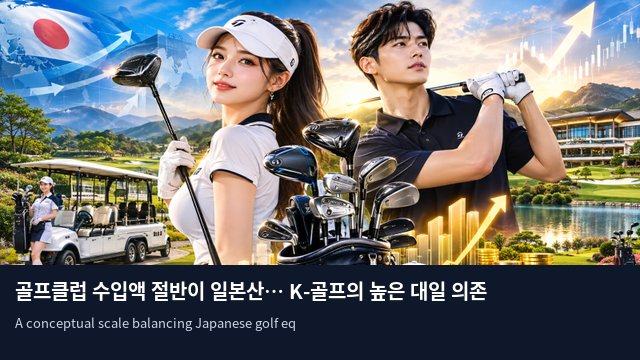 골프클럽 수입액 절반이 일본산… K-골프의 높은 대일 의존도