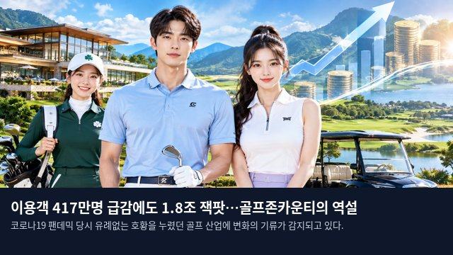 이용객 417만명 급감에도 1.8조 잭팟…골프존카운티의 역설