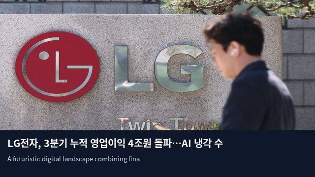 LG전자, 3분기 누적 영업이익 4조원 돌파…AI 냉각 수주도 급증