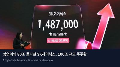영업이익 80조 돌파한 SK하이닉스, 100조 규모 주주환원 승부수