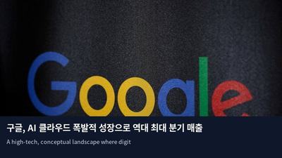 구글, AI 클라우드 폭발적 성장으로 역대 최대 분기 매출 경신