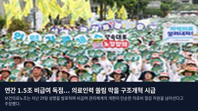 연간 1.5조 비급여 독점... 의료인력 쏠림 막을 구조개혁 시급