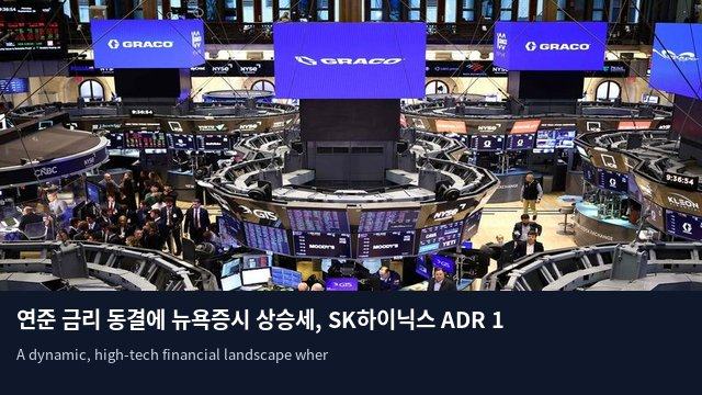 연준 금리 동결에 뉴욕증시 상승세, SK하이닉스 ADR 13% 폭등