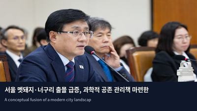 서울 멧돼지·너구리 출몰 급증, 과학적 공존 관리책 마련한다