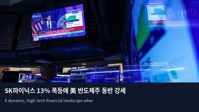 SK하이닉스 13% 폭등에 美 반도체주 동반 강세