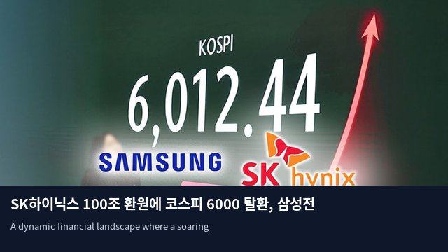 SK하이닉스 100조 환원에 코스피 6000 탈환, 삼성전자 발표에 주목