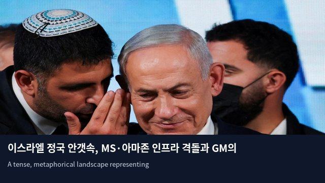 이스라엘 정국 안갯속, MS·아마존 인프라 격돌과 GM의 나스닥 이전