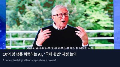 10억 명 생존 위협하는 AI, '국제 헌법' 제정 논의 급물살