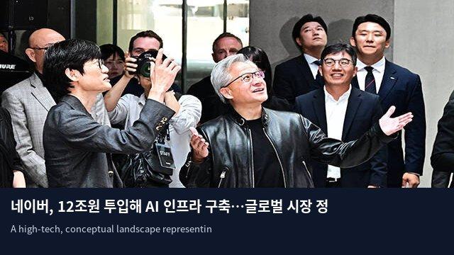 네이버, 12조원 투입해 AI 인프라 구축…글로벌 시장 정조준