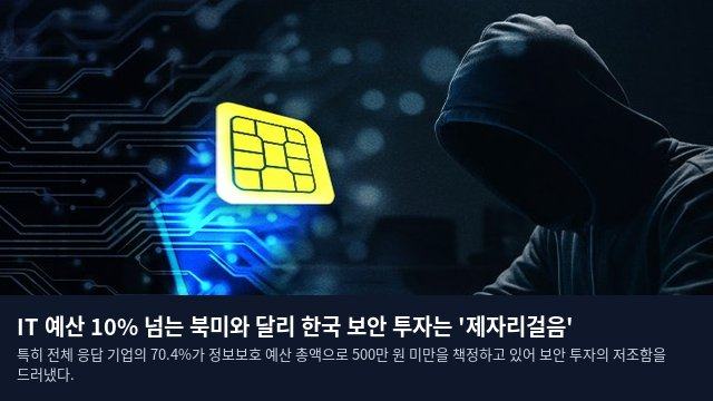 IT 예산 10% 넘는 북미와 달리 한국 보안 투자는 '제자리걸음'
