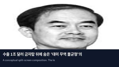 수출 1조 달러 금자탑 뒤에 숨은 '대미 무역 불균형'의 경고