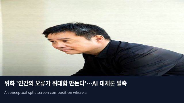 위화 '인간의 오류가 위대함 만든다'…AI 대체론 일축