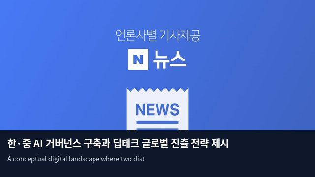 한·중 AI 거버넌스 구축과 딥테크 글로벌 진출 전략 제시