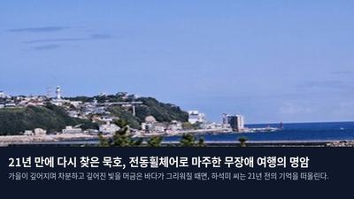 21년 만에 다시 찾은 묵호, 전동휠체어로 마주한 무장애 여행의 명암