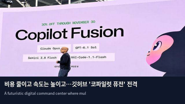 비용 줄이고 속도는 높이고…깃허브 '코파일럿 퓨전' 전격 공개