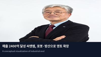 매출 2400억 달성 씨앤엠, 로봇·방산으로 영토 확장