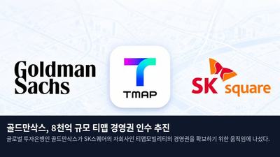 골드만삭스, 8천억 규모 티맵 경영권 인수 추진