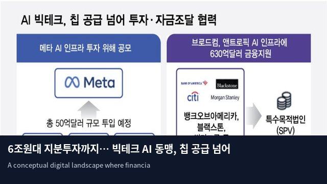 6조원대 지분투자까지… 빅테크 AI 동맹, 칩 공급 넘어 자금 결속