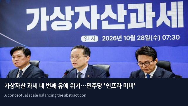 가상자산 과세 네 번째 유예 위기…민주당 '인프라 미비' vs '정책 신뢰' 충돌
