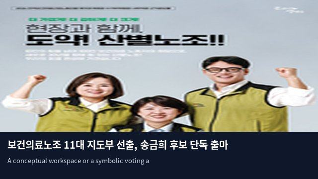 보건의료노조 11대 지도부 선출, 송금희 후보 단독 출마