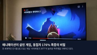 애니메이션이 살린 게임, 동접자 176% 폭증의 비밀