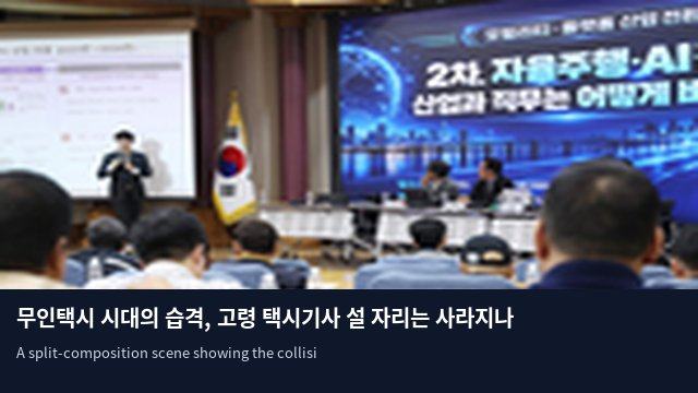 무인택시 시대의 습격, 고령 택시기사 설 자리는 사라지나