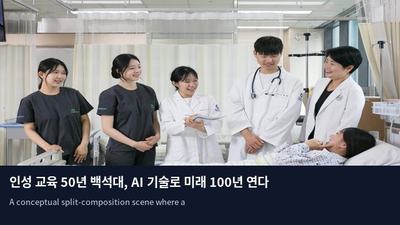 인성 교육 50년 백석대, AI 기술로 미래 100년 연다