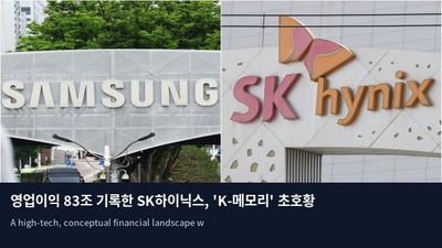 영업이익 83조 기록한 SK하이닉스, 'K-메모리' 초호황 주도