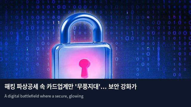 해킹 파상공세 속 카드업계만 '무풍지대'... 보안 강화가 방어막 됐나