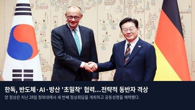 한독, 반도체·AI·방산 '초밀착' 협력...전략적 동반자 격상