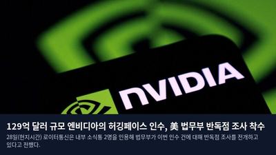 129억 달러 규모 엔비디아의 허깅페이스 인수, 美 법무부 반독점 조사 착수