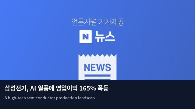 삼성전기, AI 열풍에 영업이익 165% 폭등