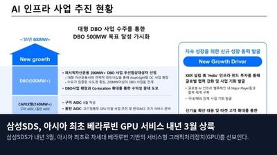 삼성SDS, 아시아 최초 베라루빈 GPU 서비스 내년 3월 상륙