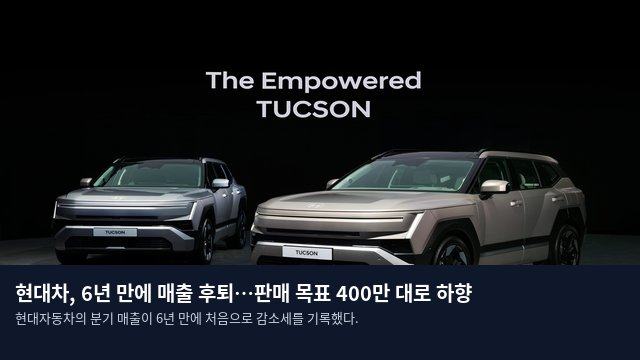 현대차, 6년 만에 매출 후퇴…판매 목표 400만 대로 하향